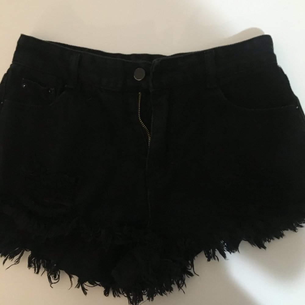 Womens denim shorts